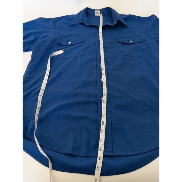 Vintage 1980’s Maico Modos Pearl Snap Shirt Made In USA San Francisco 16/34 - Picture 10 of 11